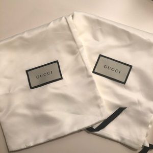 Gucci Dust Bags Lot of 2